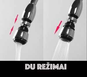 Vandens Maišytuvo galvutė "Exclusive" kaina internetu