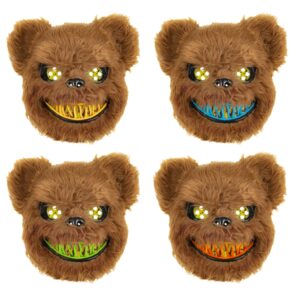 Veido kaukė su LED "Bear" kaina internetu