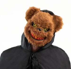 Veido kaukė su LED "Bear" kaina internetu
