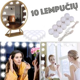 Veidrodžio lemputės kaina internetu