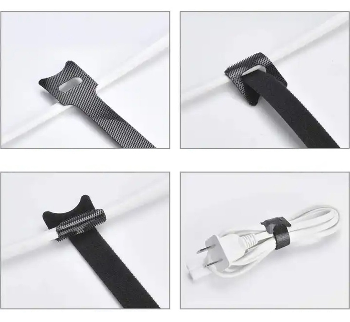 Velcro Kabelių raištelių rinkinys 50vnt. kaina internetu