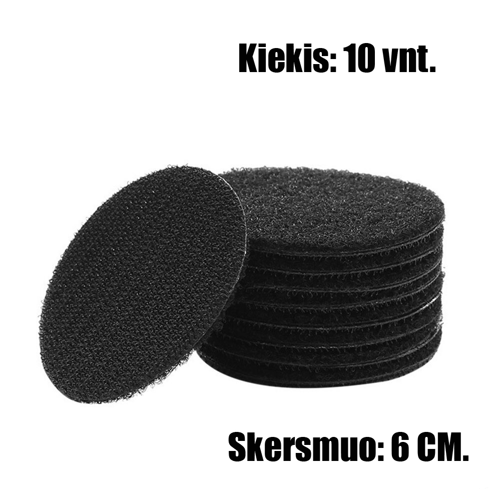 "Velcro" lipdukai, 10 vnt. kaina internetu