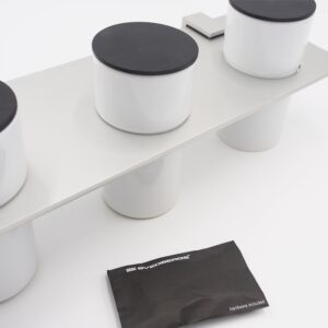 Vonios Puodeliai Su Laikikliu "Svedbergs" kaina internetu