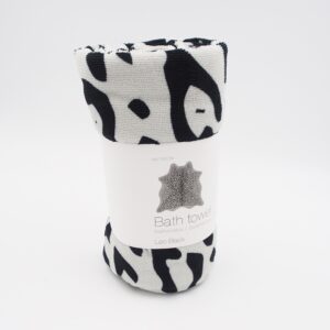 Vonios rankšluostis "Leo Black" kaina internetu