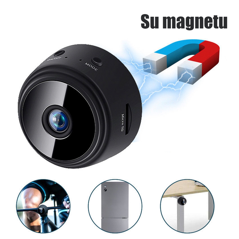 WiFi kamera su magnetu kaina internetu
