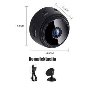 WiFi kamera su magnetu kaina internetu