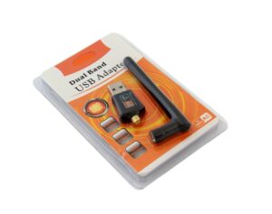 WIFI USB DUAL BAND 2.4/5GHz 600Mbs kaina internetu