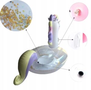 XXL Plaukimo Plaustas "Vienaragis" kaina internetu