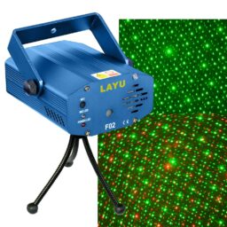 Žalios + raudonos spalvos lazerinis projektorius lazeris kaina internetu