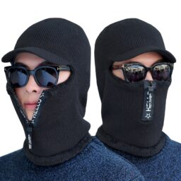 Žieminė kepurė - užsegama balaklava kaina internetu