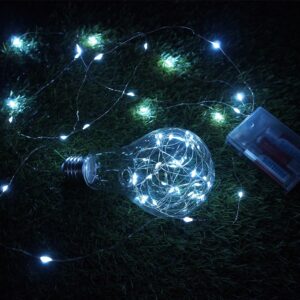 100 LED Girlianda, šaltai balta kaina internetu