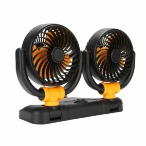 12V Dvigubas automobilio ventiliatorius kaina internetu