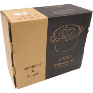 2,9 L MORBERG x ÅHLÉNS emaliuotas ketaus puodas kaina internetu