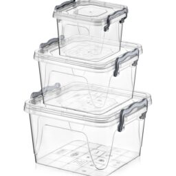 3 dalių kvadratinių dėžučių rinkinys Multi Box kaina internetu