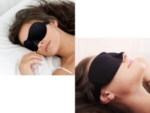 3D miego kaukė akims – maksimalus komfortas ir visiška tamsa kaina internetu