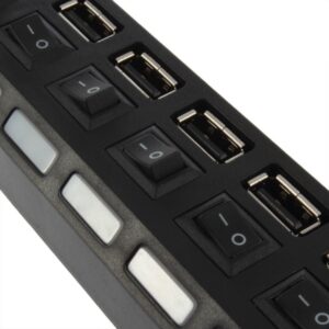 7 prievadų USB šakotuvas kaina internetu