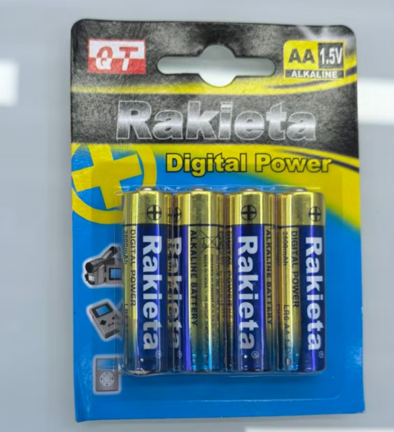AA elementai „Rakieta Digital Power“ (1.5V, 4 vnt., alkaline) kaina internetu