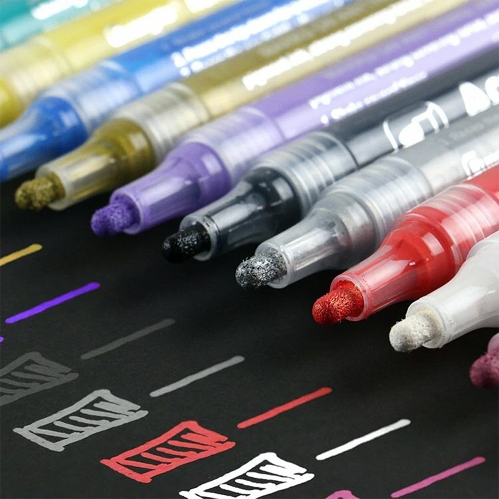 Akrilinių dažų markeriai Acrylic Painter 8 vnt. kaina internetu
