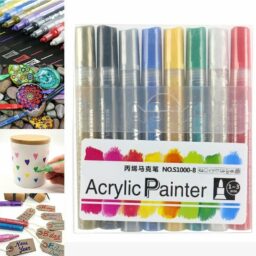 Akrilinių dažų markeriai Acrylic Painter 8 vnt. kaina internetu