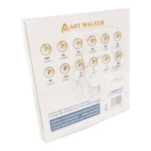 „Art Walker Drafting Pen“ techninių rašiklių rinkinys 12 vnt. kaina internetu