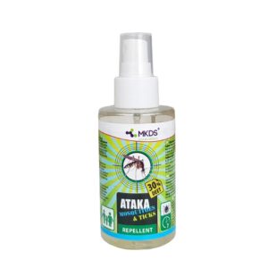 ATAKA Mosquitoes & Ticks – repelentas nuo uodų ir erkių, 100 ml kaina internetu