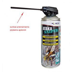 Ataka SNIPER insekticidas skraidantiems ir ropojantiems vabzdžiams, 400 ml kaina internetu