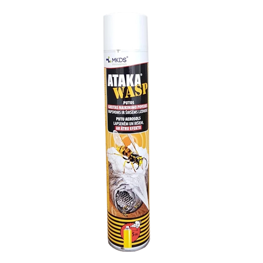 ATAKA WASP putos vapsvoms ir širšėms, 750 ml kaina internetu