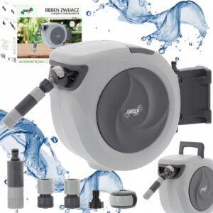 Automatinis sodo žarnos laikiklis su žarna 30 m + 2 m kaina internetu