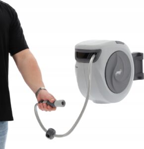 Automatinis sodo žarnos laikiklis su žarna 30 m + 2 m kaina internetu