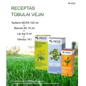 Banvel herbicidas vejoms, 50 ml kaina internetu