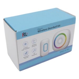 Belaidis durų skambutis RL-389S kaina internetu
