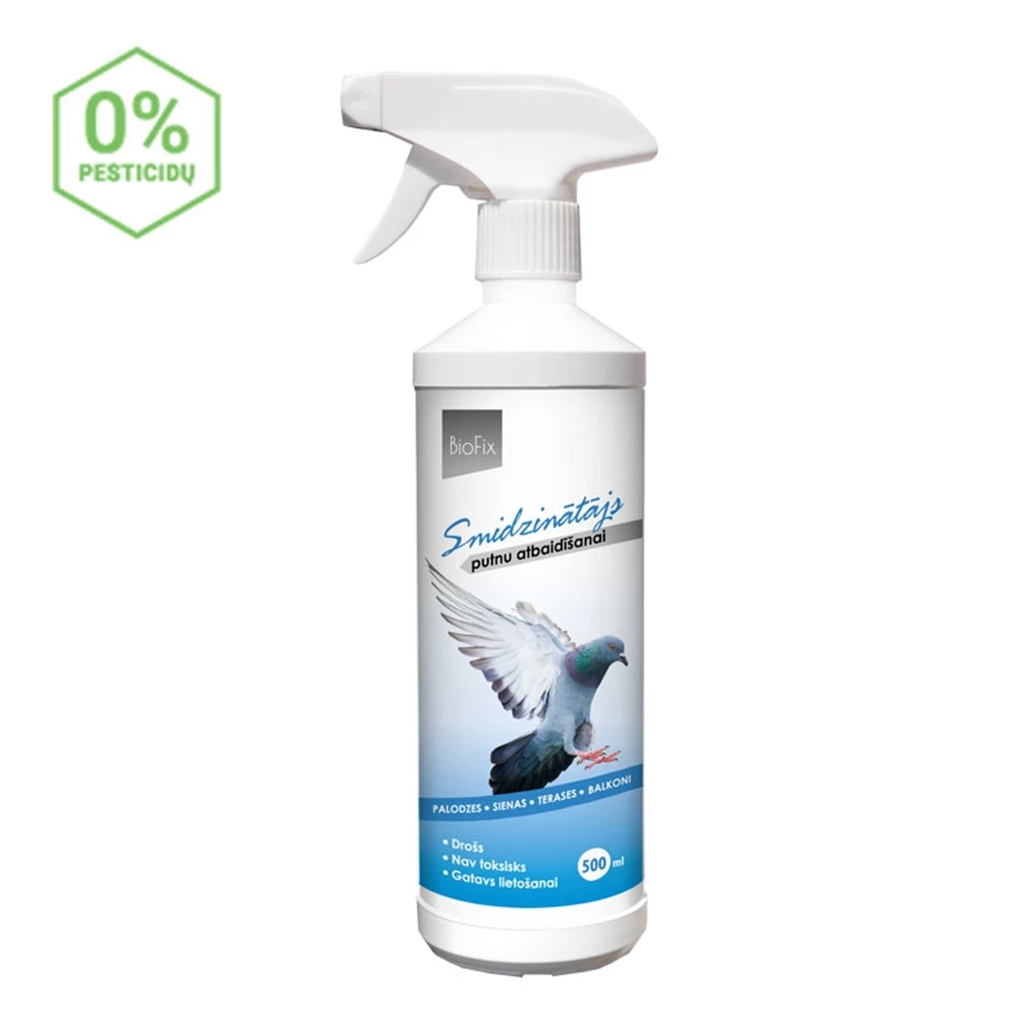 BIOFIX BIRD STOP purškiama apsauga nuo paukščių, 500 ml kaina internetu