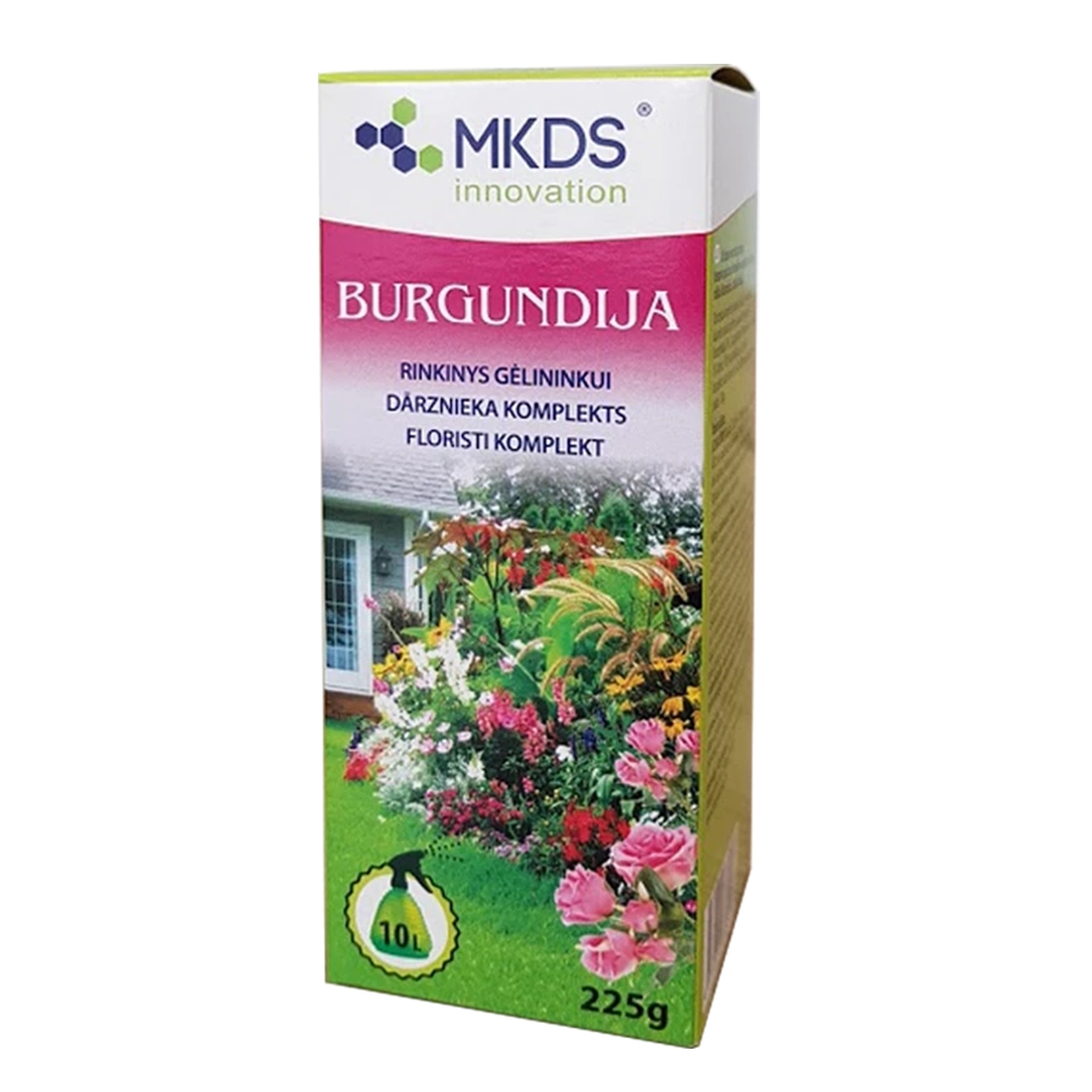 BURGUNDIJA rinkinys gėlininkui, 225 g kaina internetu