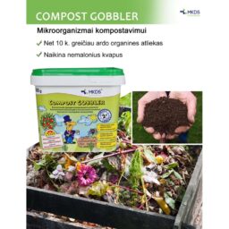 Compost Gobbler mikroorganizmai kompostavimui, 500 g kaina internetu