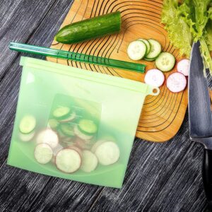Daugkartinis silikoninis maišelis maistui – 1000 ml kaina internetu