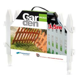 Dekoratyvinė plastikinė sodo tvorelė „Garden Classic“ 3,5 m (balta) kaina internetu