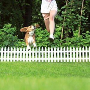 Dekoratyvinė plastikinė sodo tvorelė „Garden Classic“ 3,5 m (balta) kaina internetu