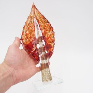 Dekoratyvinė stiklo skulptūra, 12×7×32.5 cm kaina internetu