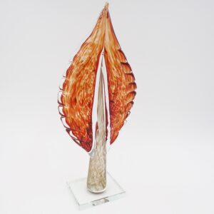 Dekoratyvinė stiklo skulptūra, 12×7×32.5 cm kaina internetu