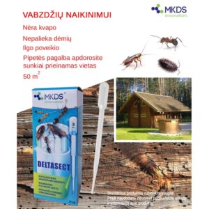 Deltasect biocidas-insekticidas, 25 ml kaina internetu