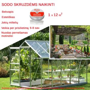 DETIA masalo dėžutė sodo skruzdėms naikinti kaina internetu