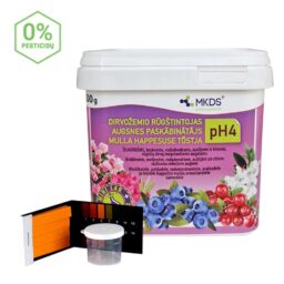 Dirvožemio rūgštintojas pH4 su mini laboratorija, 500 g kaina internetu