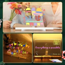 DIY LED piešimo lenta su šviečiančiu akrilo paviršiumi kaina internetu