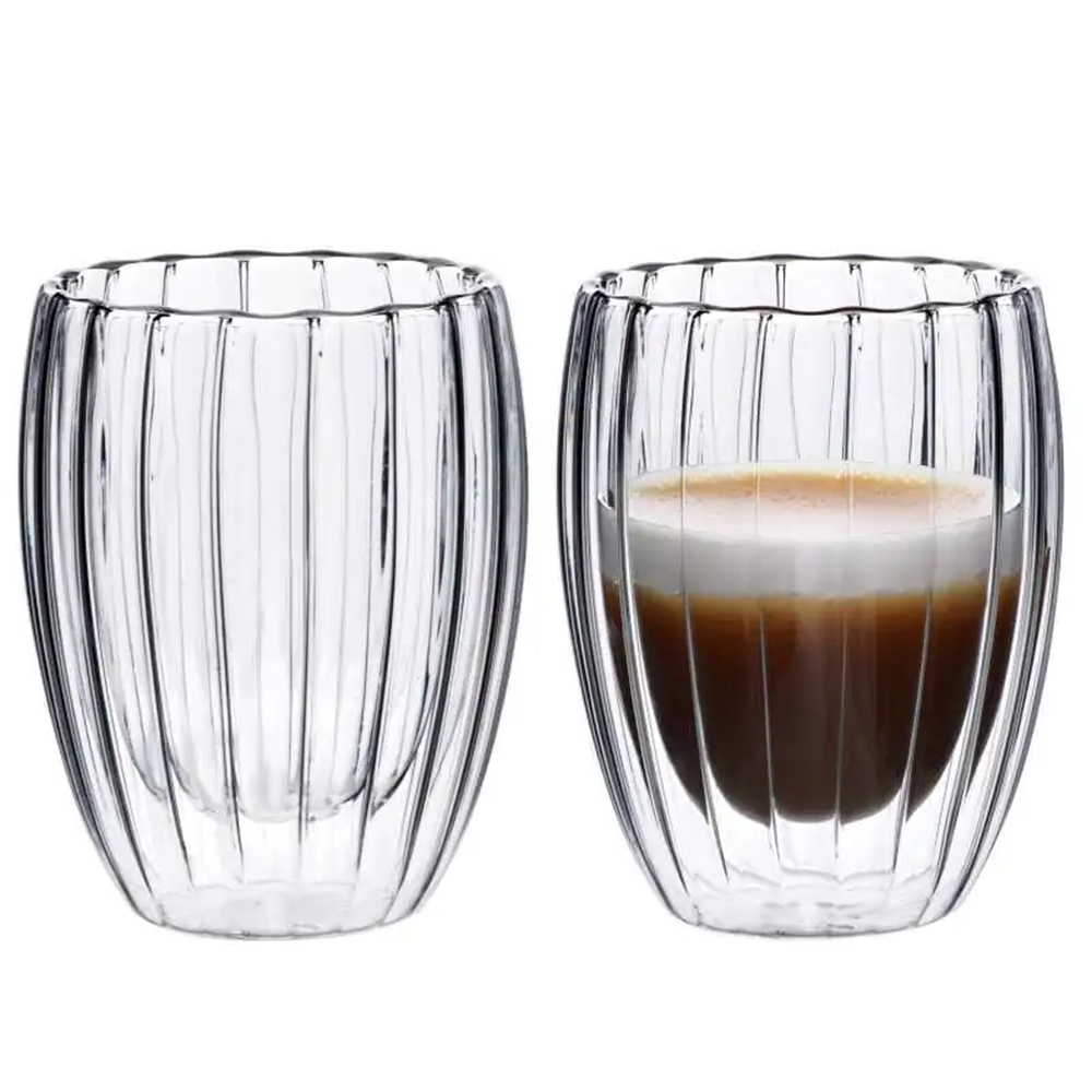 Dvigubo stiklo puodelis 250ML. kaina internetu