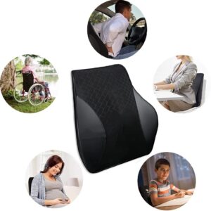 Ergonominių pagalvių rinkinys automobiliui JUODA kaina internetu