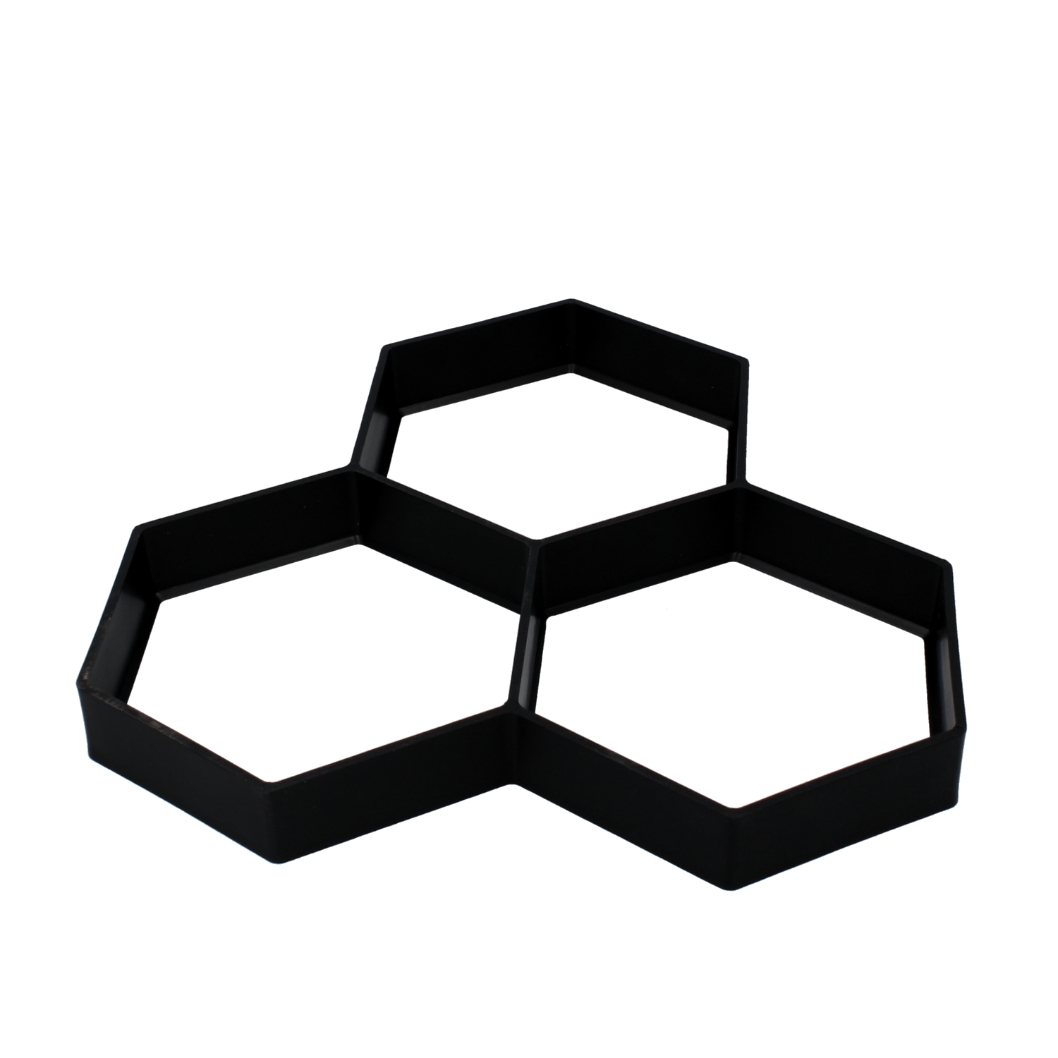 Forma betoninėms trinkelėms (korio formos), 36 x 36 x 4 cm kaina internetu