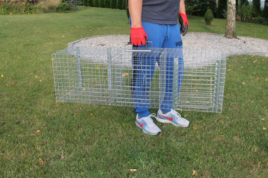 Gyvagaudė paukščiams ir smulkiems gyvūnams (2 įėjimų) – 102 x 30 x 30 cm kaina internetu