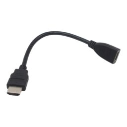 HDMI prailginimo kabelis (HDMI lizdas – HDMI kištukas), 20 cm kaina internetu