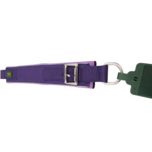 HUNTER violetinis nailoninis šunų antkaklis, 45 cm kaina internetu