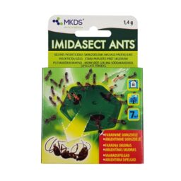 Imidasect Ants, 1,4 g, gelinis insekticidas masalo padėkliuke skruzdėlėms naikinti kaina internetu